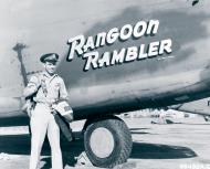 Asisbiz 41 23921 B 24H Liberator 10AF 7BG493BS Rangoon Rambler with Capt Raymond D Rote India 10th May 1944 NA123