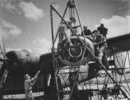 Asisbiz 41 24293 B 24D Liberator 10AF under going maintenance at Karachi India 01