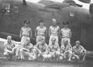 Asisbiz Consolidated B 24 Liberator 10AF longest over water combat mission of the war with her crew India 20th Nov 1943 01