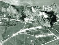 Asisbiz Target 10AF 7BG B 24's Liberators bomb jetty areas at Moulmein Port area Burma 14th April 1945 NA606