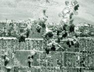 Asisbiz Target 10AF B 29 Superfortress raid on Insein locomotive shops and engine sheds at Rangoon Burma NA756