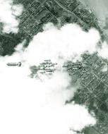 Asisbiz Target 10AF B 29 Superfortress raid on Insein locomotive shops and engine sheds at Rangoon Burma NA758