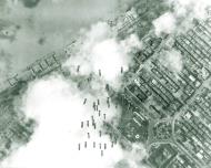 Asisbiz Target 10AF B 29 Superfortress raid on Insein locomotive shops and engine sheds at Rangoon Burma NA762