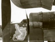 Asisbiz 42 64331 F 7A Liberator 311PW 2nd Photo Charting Sqn Over Exposed nose art right side at Palawan 29th July 1945 01