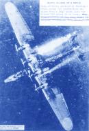 Asisbiz IJN Kawanishi H6K Seaplane or Mavis shot down by a PB4Y 2 Privateer 210 miles NW of Truk Lagoon NA410