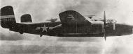 Asisbiz 41 30080 B 25D Mitchell 5AF 345BG501BS Little Stinky in flight over New Guinea 1943 01