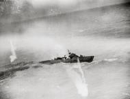 Asisbiz 5AF 345BG B 25's hit Japanese Navy Frigate Coastal Defense Vessel No 134 off Swatow China 6th Apr 1945 08