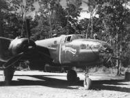 Asisbiz 41 12908 B 25C Mitchell 5AF 38BG405BS Mavourneen flew 96 missions at Port Moresby New Guinea NA665