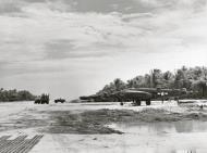 Asisbiz 42 64892 B 25G Mitchell 7AF 41BG820BS On the Make at Mullinnix airfield Tarawa Gilbert Islands 7th Jan 1944 NA1165