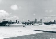 Asisbiz 42 64899 B 25G Mitchell 7AF 41BG far right at Kwajalein Marshall Islands July 1944 NA388