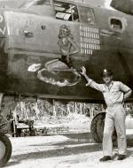 Asisbiz B 25 Mitchell 7AF 41BG396BS Probably Will with Herbert Guy Taylor nose art left side 01