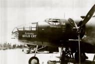 Asisbiz B 25 Mitchell 7AF 41BG47BS Arizona Wildcat nose art left side Gilbert Islands 01