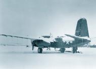 Asisbiz 42 86563 A 20G Havoc during a snowstorm at Ladd Field Alaska 15th Feb 1944 NA1072