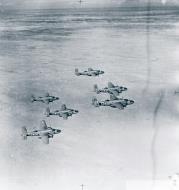 Asisbiz 12AF B 25 Mitchells from 321BG flying in formation over the Tunisian desert 1943 NA772