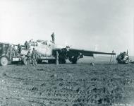 Asisbiz 41 12952 B 25C Mitchell 9AF 12AF 12BG 48 Fickle Finger II being salvaged Berteaux area 4th Mar 1943 NA741