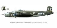 Asisbiz 43 27540 B 25J Mitchell 12AF 340BG487BS 7E Alesani Corsica France Oct 1944 0A