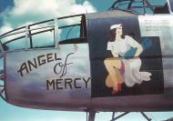 Asisbiz 43 35982 B 25J Mitchell 12AF 310BG381BS Angel of Mercy nose art left side 01