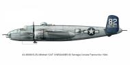 Asisbiz 43 36099 B 25J Mitchell 12AF 319BG440BS 82 Serragia Corsica France Nov 1944 0A