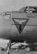 Asisbiz 44 28929 B 25J Mitchell 12AF 310BG428BS nose art left side at Ghisonaccia Corsica 1944 01