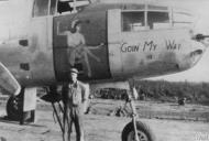 Asisbiz B 25 Mitchell 12AF 310BG380BS Goin' My Way nose art right side at Ghisonaccia Corsica 1944 FRE11800