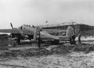 Asisbiz B 25 Mitchell 12AF 340BG486BS 6C damaged by the Mt Vesuvius eruption on 23rd Mar 1944 01