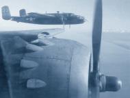 Asisbiz B 25C Mitchell 12AF 321BG White 39 enroute to bomb harbour and enemy transport at Split Yugoslavia 1944 NA494