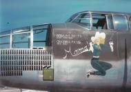 Asisbiz B 25J Mitchell 12AF 321BG447BS Mama nose art left side 01