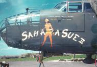 Asisbiz B 25J Mitchell 12AF 340BG486BS Sahara SueII nose art left side 01