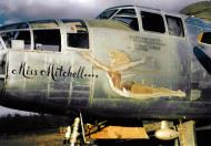 Asisbiz B 25J Mitchell 12AF Miss Mitchell nose art left side 01