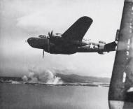 Asisbiz 42 649xx B 25G Mitchell raid on Cape Gloucester New Briatin during the landings 12th Jan 1944 01