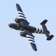 Asisbiz 45 8883 B 25J Mitchell C GCWM RCAF HD372 Warbird as RAF 98Sqn VOF at the 2010 Brantford Airshow Canada 01