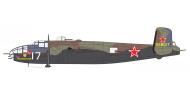 Asisbiz 43 28017 B 25J Mitchell 15GBAP 14GBAD White 17 Soviet airfield Russia 1945 0A