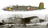 Asisbiz 43 3729 B 25D Mitchell 251GBAP Red 85 pilot AS Mogilnitsky in Hungary 1945 01