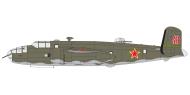 Asisbiz B 25D Mitchell 15GBAP 14GBAD Red 43 at Uman airfield Russia 1944 0A