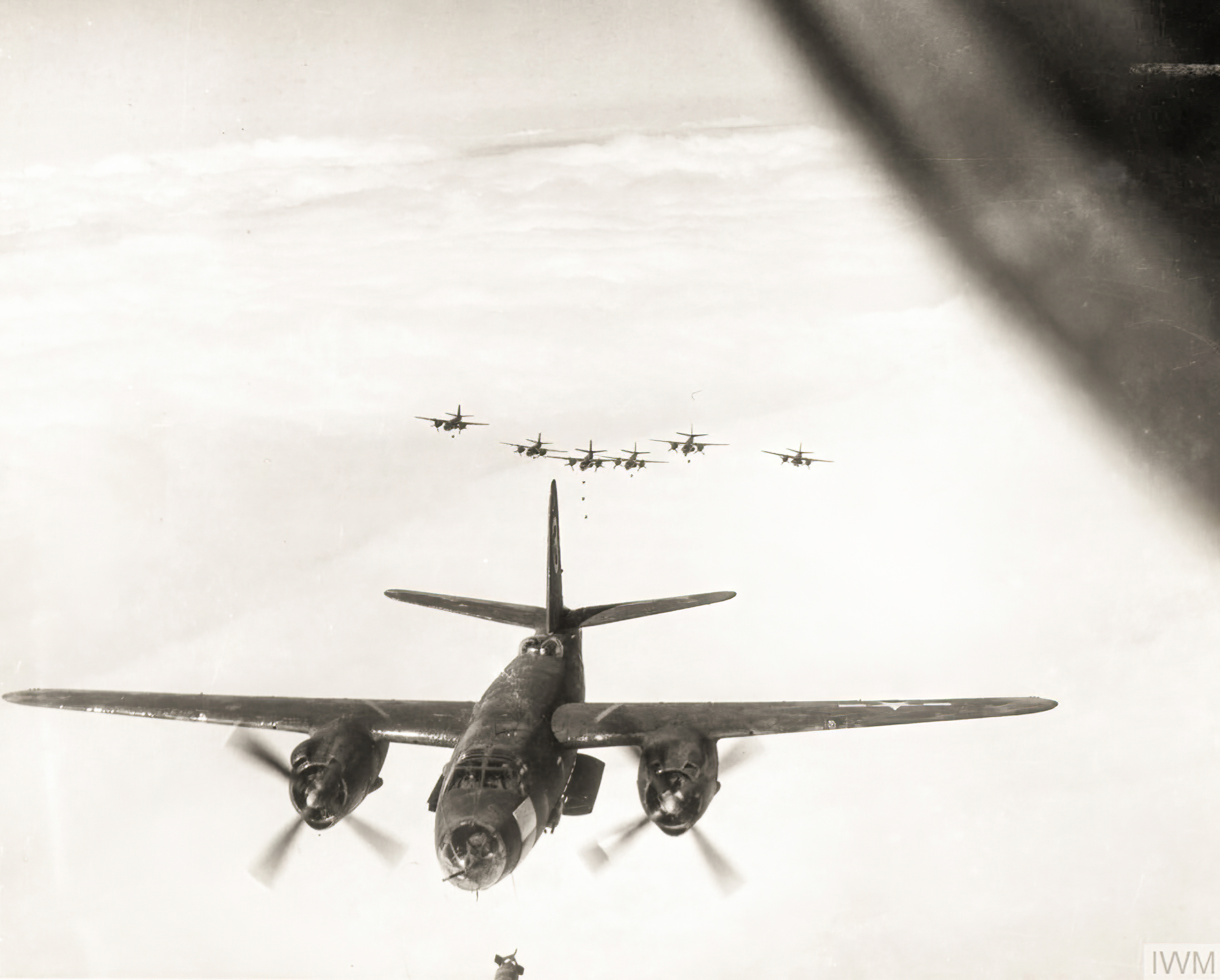 Asisbiz USAAF B-26 Marauders 12AF 17BG Fly In Formation During A ...