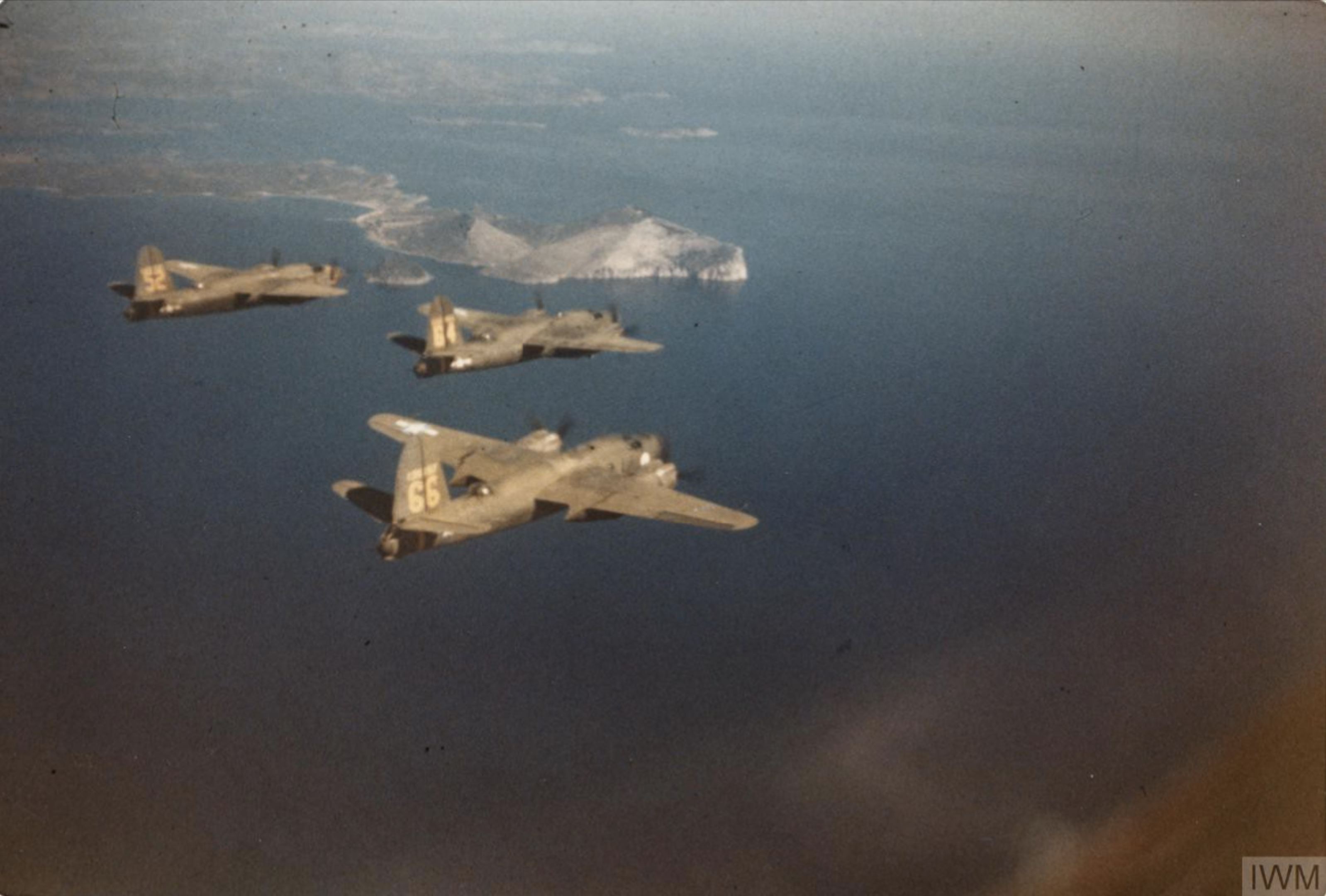 Asisbiz USAAF B-26 Marauders 12AF 320BG443BS Coded 66 64 And 52 In ...