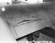 Asisbiz 41-31624 B-26B Marauder 9AF 386BG555BS YAS Loretta Young battled damaged 01