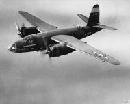 Asisbiz 41-31624 B-26B Marauder 9AF 386BG555BS YAS Loretta Young in flight 1st Jun 1945 FRE1452