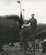Asisbiz 41-31715 B-26B Marauder 8AF 387BG557BS KSP Mitch's Bitch later lost to enemy action 26th May 1944 FRE13443