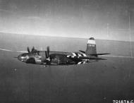 Asisbiz 41-34946 B-26C Marauder 9AF 386BG553BS ANL Yankee Guerrilla over the English Channel 1944 02