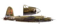 Asisbiz 41-35007 B-26C Marauder 12AF 17BG34BS 13 Reddy Teddy Sardinia Jan 1944 0A