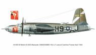 Asisbiz 44 68129 B 26G Marauder 9AF 394BG586BS H9J Li'l Lass at Cambrai France April 1945 0A