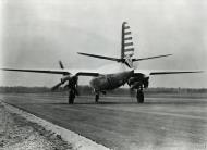 Asisbiz USAAF B 26 Marauder newly constructed with pre war camouflage takes off 28th Nov 1940 FRE12492