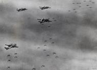 Asisbiz USAAF B 26 Marauders 9AF 386BG over the North Sea heading for Ijmuiden 26 Mar 1944 FRE13620