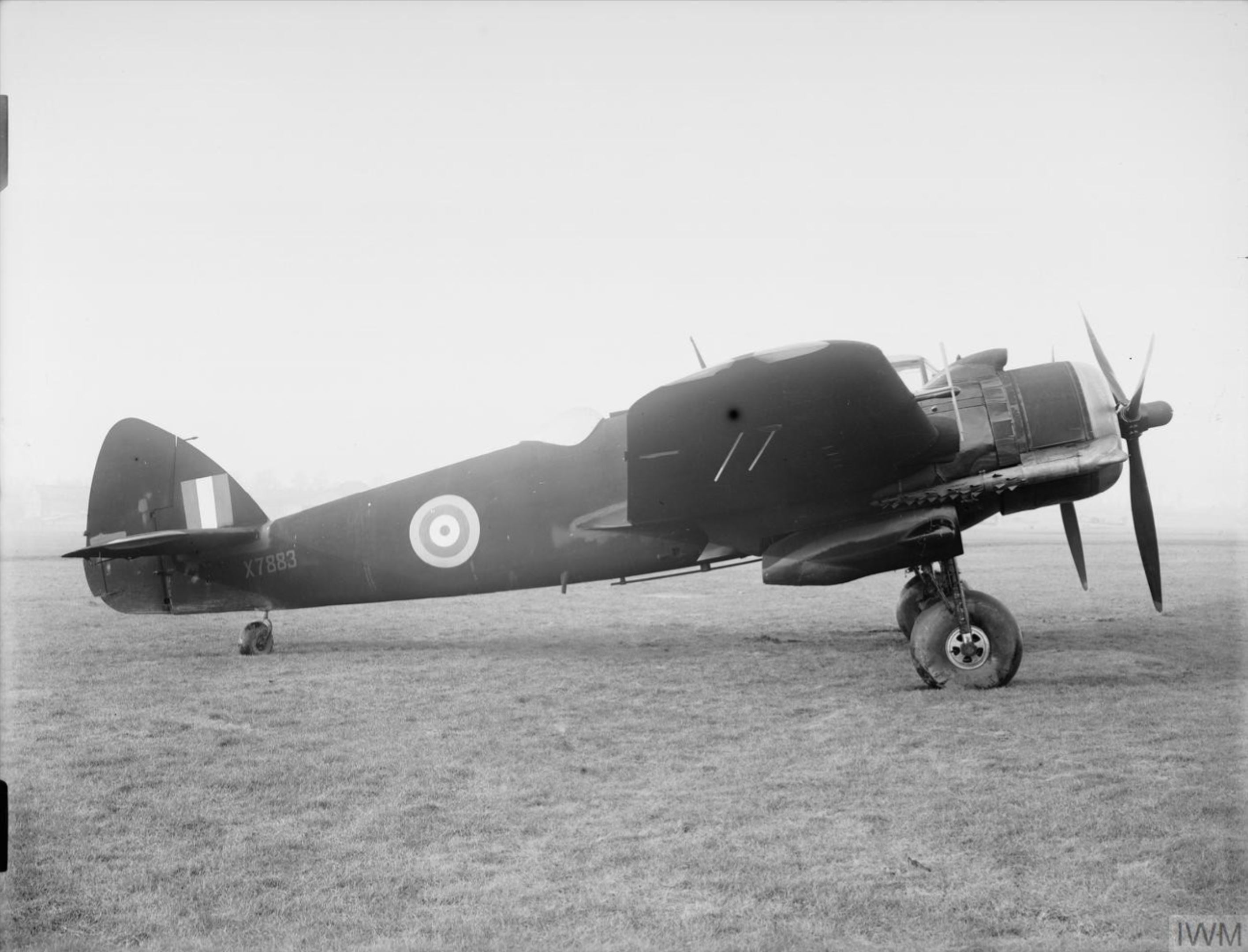 Asisbiz Beaufighter VIF X7883 factory fresh on the ground at Filton IWM ...