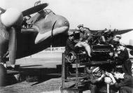 Asisbiz Beaufighter IIF Rolls Royce Merlin XX being serviced RNAS Giberaltar Jan 1944 IWM A21934