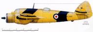 Asisbiz Beaufighter Mk21 RAAF 30 Target Towing Sqn A8 265 Australia 1948 Profile 0A