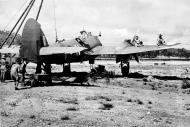 Asisbiz Beaufighter VIC RAAF 30Sqn N A19 97 tail wheel repairs Ward Strip 10th May 1943 01