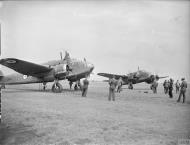 Asisbiz Bristol Beaufort I RAF 22Sqn OAP L9891 taxy to their dispersal points at North Coates Lincolnshire IWM CH646