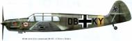 Asisbiz Messerschmitt Bf 108B2 Taifun Stab IV.JG51 pilot W Zeugner Stkz DB+KY 1942 Russia 0A